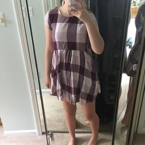 old navy casual plaid dress
